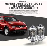 STS Oto Aksesuar Nissan Juke (2010-2014) Makyajsız Kasa Mercek LED Xenon Uzun - Kısa Çift Renk