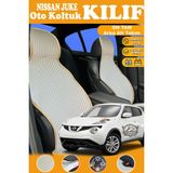 STS Oto Aksesuar Nissan Juke Uyumlu Bej Prestij Serisi Dokuma Kumaş Oto Koltuk Kılıfı Ön Tam Arka Alt