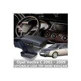 STS Oto Aksesuar Opel Vectra C 2002 - 2009 Uyumlu Premium Deri Kol Dayama Kolçak Lüx Tip