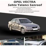STS Oto Aksesuar Opel Vectra Parlak Siyah Yalancı Çakma Sahte Sunroof