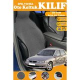 STS Oto Aksesuar Opel Vectra Uyumlu Siyah Prestij Serisi Dokuma Kumaş Oto Koltuk Kılıfı Ön Tam Arka Alt