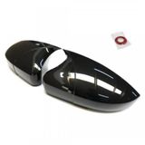 Sts Oto Aksesuar Peugeot 208 2012-2018 Uyumlu Batman Yarasa Ayna Kapagi Piano Black Abs Plastik