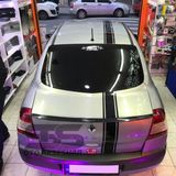 STS Oto Aksesuar Renault Megane 2 Sedan Bagaj Üstü Spoiler Bagaj Çıtası Piano Black