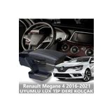 STS Oto Aksesuar Renault Megane 4 2016-2021 Uyumlu Premium Deri Kol Dayama Kolçak Lüx Tip