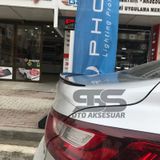 Sts Oto Aksesuar Renault Megane 4 Sedan Kasa Bagaj Üstü Spoiler Piano Black (Parlak Siyah)