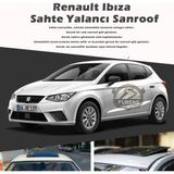 STS Oto Aksesuar Seat Ibıza Parlak Siyah Yalancı Çakma Sahte Sunroof