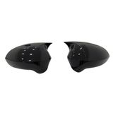Sts Oto Aksesuar Seat Leon Mk2 Batman Yarasa Ayna Kapagi Piano Black Abs Plastik