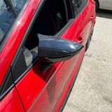 Sts Oto Aksesuar Seat Leon Mk3 Mk3.5 Batman Yarasa Ayna Kapagi Piano Black Abs Plastik