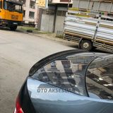 STS Oto Aksesuar Skoda Süperb Bagaj Üstü Spoiler Bagaj Çıtası Piano Black