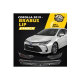 STS Oto Aksesuar Toyota Corolla 2019 Uyumlu Brabus Ön Lip 3 Parça Kanatlı Lip