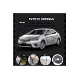STS Oto Aksesuar Toyota Corolla Oto Araç Kapı Koruma Fitili 5metre Parlak Siyah Renk