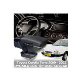 STS Oto Aksesuar Toyota Corolla Terra 2000 - 2002 Uyumlu Premium Deri Kol Dayama Kolçak Lüx Tip