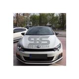 STS Oto Aksesuar Vw Scirocco 2008-2016 Batman Yarasa Ayna Kapağı Piano Black Abs Plastik Uyumlu