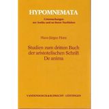 Studien zum dritten Buch der aristotelischen Schrift »De anima« (Hypomnemata: Untersuchungen zur Antike und zu ihrem Nachleben)