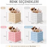 Studio Aslan Design Bubble Organizer Çok Amaçlı Kutu | Kalemlik • Makyaj Fırçalık • Dekoratif Vazo • Kalemlik - Pembe