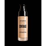 Studio Cosmetics Coverage Fondöten Ara Ton Porselen Yüksek Kapatıcı
