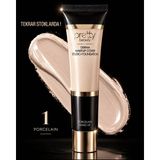 Studio Cosmetics Yoğun Kapatıcı Fondöten 1 No Porselen