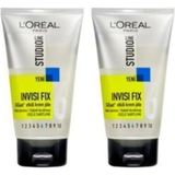 Studioline Loreal 24 Saat Tutucu Güçlü Saç Jölesi Invisi Fix 150 ml No 6 x 2 Adet