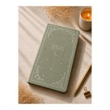 StudyEra Vintage Adaçayı Yeşili Planner 10x20 cm Tarihsiz Günlük Haftalık Aylık Planlayıcı/Bullet Journal 224 Sayfa 90 gr Ivory