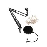 Stüdyo Pop Filtre + Shock Mount + Mikrofon Standı (NB40)