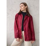 Stuf&co Barn Yağlı Ceket (Koyu Kırmızı)/ Wax Jacket (Perfect Red ) / Barn Waxed Cotton Jacket