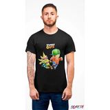 Stumble Guys Banana Mr. Stumble Karakter Unisex Tişört T-Shirt - Siyah - XL