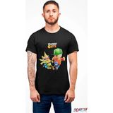 Stumble Guys Banana Mr. Stumble Karakter Unisex Tişört T-Shirt - Siyah
