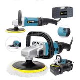 Sturdy 1200 Watt 6 Kademe Devir Ayarlı Polisaj Makinasi Zımpara Pasta Cila Makinesi Mavi