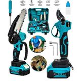 Sturdy 2 Li Set Red Lx Motor 94820SXŞARJLI Dal Kesme ve Budama Makası