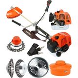 Sturdy Benzinli 2,2 Hp Toplam Başlık Ultra Çim Biçme Tırpan Makinası Yan Tipi Ot Çalı Çim Biçme Makinesi