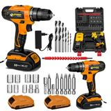 Sturdy Combat Mode 56 V 8 Ah Lion Çift Akülü Darbeli Turbo Şarjlı Vidalama Matkap