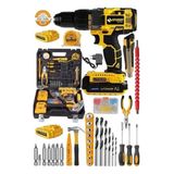 Sturdy Germay Tools 92VF 8 mAh Lityum Çift Akülü 2024 Seri 99 Parça Şarjlı Vidalama Matkap