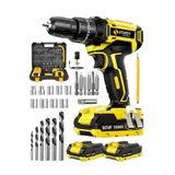 Sturdy Japon Tech St58 24 V 5 AH Darbeli Çift Akülü Turbo Güç Ekstra Güçlendirilmiş Akülü Matkap 27 PRÇSET