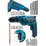 Sturdy Japon Techno Hummer Drill 3200W Metal 24 Parça Uç Setli Matkap
