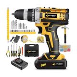 Sturdy Japon Technology 12 VOLT -Tseri Darbeli Metal Şanzuman Şarjlı Çift Akülü Matkap 39PRÇ Uç Setli