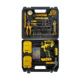 Sturdy Japon Technology 58v8ah Lion Çift Akülü Darbeli Turbo Şarjlı Matkap C-17 99 Parça Setli