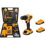 Sturdy Japon Tools 92 VF 12 MH Çift Akülü 99 Parça Şarjlı Vidalama Matkap