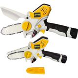 Sturdy Magic Saw X-Torq 1800 Li-On Akülü Dal Kesme Testere Bıçkı Makinası Çift Akülü