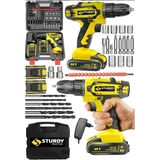 Sturdy Penetrator Seri 58V 10 Ah Lion Çift Akülü Metal Şanzuman Akülü Vidalama