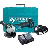STURDY POWER 42V 5AH ÇİFT AKÜLÜ PROFESSİONEL TAŞLAMA MAKINASI
