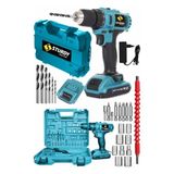 Sturdy Power Tools 92VF 5.0 Amper Çift Akülü Şarjlı 24 PARÇA SETLİ Vidalama Matkap