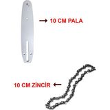 Sturdy Power Tools Mini Akülü Dal Budama Testere Uygun Yedek Zinciri + Palası 10 cm