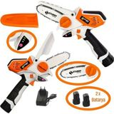 Sturdy Powerfull Saw Qr-X Brushless Li-On Akülü Dal Kesme Testere Bıçkı Makinası Çift Akülü