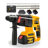 Sturdy STD232 Çift Akülü Darbeli Şarjlı Kırıcı Kömürsüz Motor Güçlü Matkap