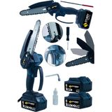 Sturdy Str Uzun Pala Dal Kesme Budama Testere Bıçkı Makinası Çift Akülü Taşıma Çantalı