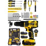 Sturdy Txf Seri 58 V 8 Amp Yeni Nesil Lion Akülü Vidalama Matkap 100 Pcs Combo Set Otomatik