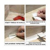 Sturdy Ultra Dayanıklı Su Geçirmez Sızdırmazlık Bandı Gri Renk 38MM 5li Paket