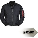 Sturm Mil-Tec Ma1 Klasik Pilot Model Suya Dayanıklı Katmanlı Uçuş Montu - Siyah