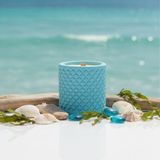 Stworkshop Vanilya Kokulu, Hediyelik Bohem Dekoratif Beton El Yapımı Vegan Soya Wax Mum (250 Gr) 🌊 - 1 Adet
