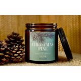 Stworkshop Yılbaşı Özel Christmas Pine: Özel Tasarım Çam Kokulu Büyük Mum, Ürün Özellikleri: 340GR Ithal Amer Kavanoz Çam Kokusu. - 1 Adet